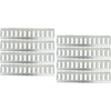 image:imageMytee Products 2 Pack 2 Horizontal ETrack TieDown Rail  Made in USA  HotDipped Galvanized Steel BoltOn Tie Down Rail for Cargo on Pickups Trucks Trailers VansGalvanized Silver
