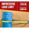 image:imageMytee Products 2 Pack 2 x 12 E Track Ratchet Straps with Spring EFittings 4000 lbs  Yellow Heavy Duty Etrack Ratchet Tie Down Strap for Enclosed Trailers Trucks amp Vans10  Pack