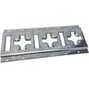 image:imageMytee Products 2 ft X Track Tie Down Rail ETrack Rail with Horizontal amp Vertical Slots Black Powder Coated Finish 12 Gauge Steel  Allows use of ETrack Straps in Horizontal or Vertical AlignmentGalvanized