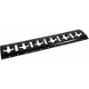 image:imageMytee Products 2 ft X Track Tie Down Rail ETrack Rail with Horizontal amp Vertical Slots Black Powder Coated Finish 12 Gauge Steel  Allows use of ETrack Straps in Horizontal or Vertical AlignmentBlack Powder Coated