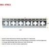 image:imageMytee Products 2 ft X Track Tie Down Rail ETrack Rail with Horizontal amp Vertical Slots Black Powder Coated Finish 12 Gauge Steel  Allows use of ETrack Straps in Horizontal or Vertical AlignmentGalvanized