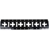 image:imageMytee Products 2 ft X Track Tie Down Rail ETrack Rail with Horizontal amp Vertical Slots Black Powder Coated Finish 12 Gauge Steel  Allows use of ETrack Straps in Horizontal or Vertical AlignmentBlack Powder Coated