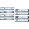 image:imageMytee Products 2 ft X Track Tie Down Rail ETrack Rail with Horizontal amp Vertical Slots Black Powder Coated Finish 12 Gauge Steel  Allows use of ETrack Straps in Horizontal or Vertical AlignmentGalvanized