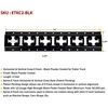 image:imageMytee Products 2 ft X Track Tie Down Rail ETrack Rail with Horizontal amp Vertical Slots Black Powder Coated Finish 12 Gauge Steel  Allows use of ETrack Straps in Horizontal or Vertical AlignmentBlack Powder Coated