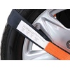 image:imageMytee Products 2 x 12 Winch Lasso Strap with O Ring Safety HI Viz Green Webbing 12 Cordura Sleeve 20 PackOrange High Abrasion