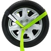image:imageMytee Products 2 x 12 Winch Lasso Strap with O Ring Safety HI Viz Green Webbing 12 Cordura Sleeve 20 PackSafety Green