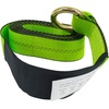 image:imageMytee Products 2 x 12 Winch Lasso Strap with O Ring Safety HI Viz Green Webbing 12 Cordura Sleeve 20 PackSafety Green