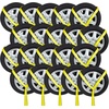 image:imageMytee Products 2 x 12 Winch Lasso Strap with O Ring Safety HI Viz Green Webbing 12 Cordura Sleeve 20 PackYellow