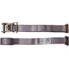 image:imageMytee Products 20 Pack 2 x 16 E Track Straps wSpring EFittings  Grey Ratchet Etrack Straps wHeavy Duty 4000 lbs Breaking Strength for Enclosed Trailers Trucks amp VansGrey