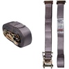 image:imageMytee Products 20 Pack 2 x 16 E Track Straps wSpring EFittings  Grey Ratchet Etrack Straps wHeavy Duty 4000 lbs Breaking Strength for Enclosed Trailers Trucks amp VansGrey