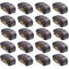 image:imageMytee Products 20 Pack 2 x 16 E Track Straps wSpring EFittings  Grey Ratchet Etrack Straps wHeavy Duty 4000 lbs Breaking Strength for Enclosed Trailers Trucks amp VansGrey