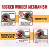 image:imageMytee Products 20 Pack 2 x 16 E Track Straps wSpring EFittings  Grey Ratchet Etrack Straps wHeavy Duty 4000 lbs Breaking Strength for Enclosed Trailers Trucks amp VansGrey Rocker Winder