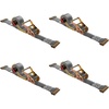 image:imageMytee Products 20 Pack 2 x 16 E Track Straps wSpring EFittings  Grey Ratchet Etrack Straps wHeavy Duty 4000 lbs Breaking Strength for Enclosed Trailers Trucks amp VansGrey Rocker Winder