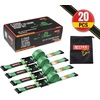 image:imageMytee Products 20 Pack 2 x 16 E Track Straps wSpring EFittings  Grey Ratchet Etrack Straps wHeavy Duty 4000 lbs Breaking Strength for Enclosed Trailers Trucks amp VansGreen