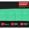 image:imageMytee Products 20 Pack 2 x 16 E Track Straps wSpring EFittings  Grey Ratchet Etrack Straps wHeavy Duty 4000 lbs Breaking Strength for Enclosed Trailers Trucks amp VansGreen