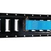 image:imageMytee Products 2x16 Logistic ETrack Cam Buckle Straps with Spring EFittings  2500 lbs Breaking Strength  Cam Buckle Cargo Load Straps for Enclosed Semi Trailers Box Trucks2 x 20