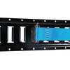 image:imageMytee Products 2x16 Logistic ETrack Cam Buckle Straps with Spring EFittings  2500 lbs Breaking Strength  Cam Buckle Cargo Load Straps for Enclosed Semi Trailers Box Trucks2 x 20