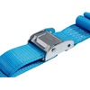 image:imageMytee Products 2x16 Logistic ETrack Cam Buckle Straps with Spring EFittings  2500 lbs Breaking Strength  Cam Buckle Cargo Load Straps for Enclosed Semi Trailers Box Trucks2 x 20