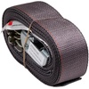 image:imageMytee Products 2x16 Logistic ETrack Cam Buckle Straps with Spring EFittings  2500 lbs Breaking Strength  Cam Buckle Cargo Load Straps for Enclosed Semi Trailers Box Trucks2 x 16