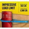 image:imageMytee Products 2x16 Logistic ETrack Cam Buckle Straps with Spring EFittings  2500 lbs Breaking Strength  Cam Buckle Cargo Load Straps for Enclosed Semi Trailers Box Trucks2 x 20