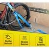 image:imageMytee Products 2x16 Logistic ETrack Cam Buckle Straps with Spring EFittings  2500 lbs Breaking Strength  Cam Buckle Cargo Load Straps for Enclosed Semi Trailers Box Trucks2 x 20