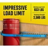 image:imageMytee Products 2x16 Logistic ETrack Cam Buckle Straps with Spring EFittings  2500 lbs Breaking Strength  Cam Buckle Cargo Load Straps for Enclosed Semi Trailers Box Trucks2 x 20
