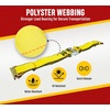 image:imageMytee Products 2x16 Logistic ETrack Cam Buckle Straps with Spring EFittings  2500 lbs Breaking Strength  Cam Buckle Cargo Load Straps for Enclosed Semi Trailers Box Trucks2 x 12