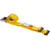 image:imageMytee Products 2x16 Logistic ETrack Cam Buckle Straps with Spring EFittings  2500 lbs Breaking Strength  Cam Buckle Cargo Load Straps for Enclosed Semi Trailers Box Trucks2 x 12