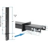 image:imageMytee Products 30 Adjustable C Channel Pipe Stake for Flatbed Trailer Hauler4  Pack