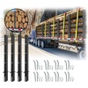 image:imageMytee Products 30 Adjustable C Channel Pipe Stake for Flatbed Trailer Hauler8  Pack