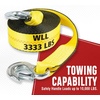 image:imageMytee Products 4 Pack 2 x20 Recovery Tow Strap with Forged Hooks  10000 Breaking Strength Heavy Duty Towing Strap for ATV Accessories  Towing Rope for Towing Vehicles in Roadside Emergency2  Pack