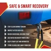 image:imageMytee Products 4 Pack Heavy Duty Tow Strap 2 X 20 Recovery Rescue 16000 LB Break Strength Towing2  Pack