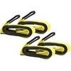 image:imageMytee Products 4 Pack Heavy Duty Tow Strap 2 X 20 Recovery Rescue 16000 LB Break Strength Towing4  Pack