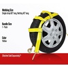 image:imageMytee Products 4 Pack Tow Dolly Wheel Net Basket Straps wSnap Hooks Auto Tie Down No Ratchet8  Pack