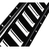 image:imageMytee Products 5 Black Powder Coated Horizontal ETrack  Made in USA