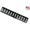image:imageMytee Products 5 Black Powder Coated Horizontal ETrack  Made in USA