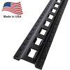 image:imageMytee Products 5 Black Powder Coated Vertical ETrack  Made in USA