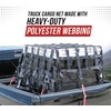 image:imageMytee Products 6 x 8 Heavy Duty Cargo Net for Pickup Truck Bed with D Rings Tie Down Fittings  Durable Truck Bed Cargo Net with 6 Cam Buckle Tie Down Straps for AdjusmentMedium 6 x 8
