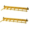 image:imageMytee Products 6Bay 16 ETrack Load Bar Holder for Semi Trucks Trailers Garages Warehouses  Yellow Rack Center Storage Rack for Shoring Beams and Logistic Bars  Fits Horizontal amp Vertical2  Pack
