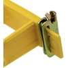 image:imageMytee Products 6Bay 16 ETrack Load Bar Holder for Semi Trucks Trailers Garages Warehouses  Yellow Rack Center Storage Rack for Shoring Beams and Logistic Bars  Fits Horizontal amp Vertical1  Pack