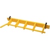 image:imageMytee Products 6Bay 16 ETrack Load Bar Holder for Semi Trucks Trailers Garages Warehouses  Yellow Rack Center Storage Rack for Shoring Beams and Logistic Bars  Fits Horizontal amp Vertical2  Pack
