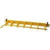 image:imageMytee Products 6Bay 16 ETrack Load Bar Holder for Semi Trucks Trailers Garages Warehouses  Yellow Rack Center Storage Rack for Shoring Beams and Logistic Bars  Fits Horizontal amp Vertical1  Pack