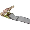 image:imageMytee Products 8 Pack 2 x 12 E Track Ratchet Straps with J Hook amp Spring EFittings 3000 lbs  Grey Heavy Duty Etrack Ratchet Tie Down Strap for Enclosed Trailers Trucks amp Vans8  Pack
