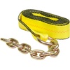 image:imageMytee Products 8 Pack 2 x 8 Recovery Winch Strap with RTJ Cluster Hook  HeavyDuty 3333 lbs WLL Towing Tie Down Strap for Tow Trucks Wreckers amp Flatbed Cargo Securement8  Pack