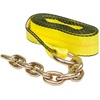 image:imageMytee Products 8 Pack 2 x 8 Recovery Winch Strap with RTJ Cluster Hook  HeavyDuty 3333 lbs WLL Towing Tie Down Strap for Tow Trucks Wreckers amp Flatbed Cargo Securement8  Pack