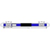 image:imageMytee Products 8 Pack 24 HD Axle Straps Car Hauler Tow Truck Wrecker Wheel Tie Down StrapBlue