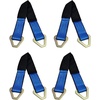 image:imageMytee Products 8 Pack 24 HD Axle Straps Car Hauler Tow Truck Wrecker Wheel Tie Down StrapBlue