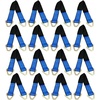 image:imageMytee Products 8 Pack 24 HD Axle Straps Car Hauler Tow Truck Wrecker Wheel Tie Down StrapBlue