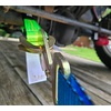 image:imageMytee Products 8 Pack 24 HD Axle Straps Car Hauler Tow Truck Wrecker Wheel Tie Down StrapGreen Magentic
