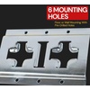 image:imageMytee Products 8 X Track Tie Down Rail ETrack Rail with Horizontal amp Vertical Slots Galvanized Finish  12 Gauge Steel Allows use of ETrack Straps in Horizontal or Vertical Alignment  8 PackGalvanized